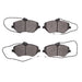 Disc Brake Pad Set Dynamic Friction 1311-1245-00