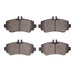 Disc Brake Pad Set Dynamic Friction 1311-1250-00