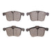 Disc Brake Pad Set Dynamic Friction 1551-1257-00