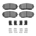 Disc Brake Pad Set Dynamic Friction 1552-1258-01