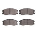 Disc Brake Pad Set Dynamic Friction 1551-1264-00