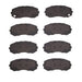 Disc Brake Pad Set Dynamic Friction 1214-1265-00
