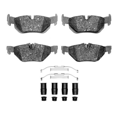 Disc Brake Pad Set Dynamic Friction 1115-1267-01