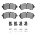 Disc Brake Pad Set Dynamic Friction 1214-1268-02