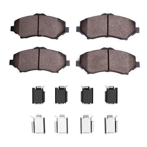 Disc Brake Pad Set Dynamic Friction 1600-1273-01