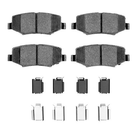 Disc Brake Pad Set Dynamic Friction 1400-1274-01