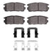 Disc Brake Pad Dynamic Friction 1311-1275-01