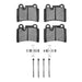 Disc Brake Pad Dynamic Friction 1311-1277-01