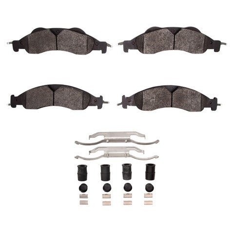 Disc Brake Pad Set Dynamic Friction 1214-1278-01