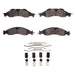 Disc Brake Pad Set Dynamic Friction 1214-1278-01