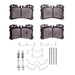 Disc Brake Pad Dynamic Friction 1311-1282-01