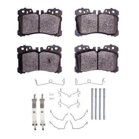 Disc Brake Pad Set Dynamic Friction 1551-1282-01