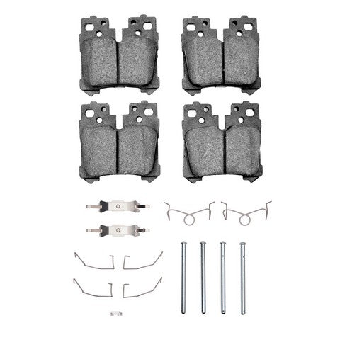 Disc Brake Pad Set Dynamic Friction 1600-1283-01