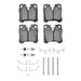 Disc Brake Pad Dynamic Friction 1310-1283-01