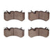 Disc Brake Pad Set Dynamic Friction 1000-1291-00