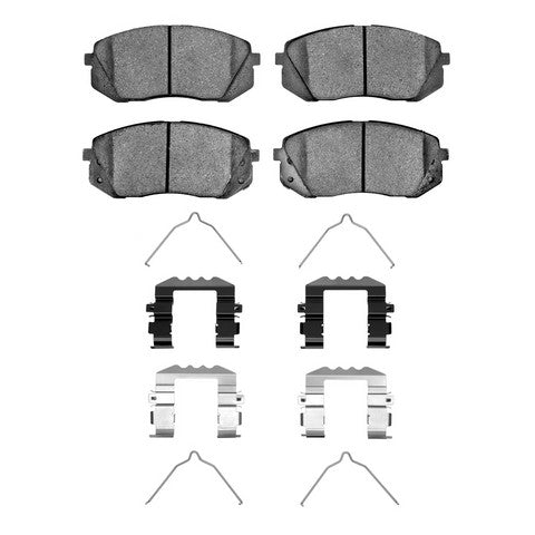 Disc Brake Pad Set Dynamic Friction 1551-1295-03