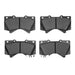 Disc Brake Pad Set Dynamic Friction 1400-1303-00
