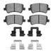 Disc Brake Pad Set Dynamic Friction 1551-1307-01