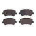 Disc Brake Pad Set Dynamic Friction 1551-1307-10