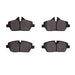 Disc Brake Pad Set Dynamic Friction 1551-1308-00