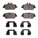 Disc Brake Pad Dynamic Friction 1311-1308-12