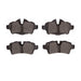 Disc Brake Pad Set Dynamic Friction 1551-1309-00