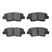 Disc Brake Pad Set Dynamic Friction 1551-1313-00