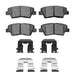 Disc Brake Pad Dynamic Friction 1311-1313-01