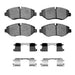 Disc Brake Pad Set Dynamic Friction 1214-1316-01