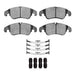 Disc Brake Pad Set Dynamic Friction 1600-1322-11