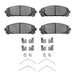 Disc Brake Pad Dynamic Friction 1311-1324-01