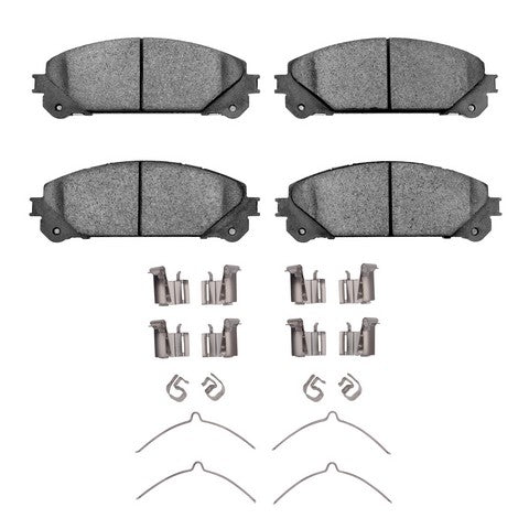 Disc Brake Pad Set Dynamic Friction 1551-1324-01