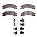 Disc Brake Pad Set Dynamic Friction 1214-1329-01