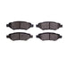 Disc Brake Pad Set Dynamic Friction 1551-1337-00