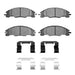 Disc Brake Pad Set Dynamic Friction 1115-1339-01