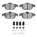 Disc Brake Pad Set Dynamic Friction 1551-1341-11