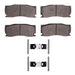 Disc Brake Pad Set Dynamic Friction 1551-1355-01