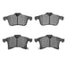 Disc Brake Pad Set Dynamic Friction 1551-1361-00