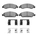 Disc Brake Pad Set Dynamic Friction 1551-1363-01