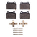 Disc Brake Pad Set Dynamic Friction 1115-1368-01