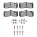 Disc Brake Pad Set Dynamic Friction 1115-1371-01