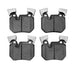Disc Brake Pad Set Dynamic Friction 1115-1372-00