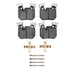 Disc Brake Pad Set Dynamic Friction 1115-1372-01