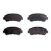 Disc Brake Pad Set Dynamic Friction 1551-1374-00