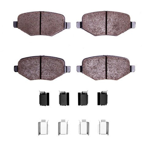 Disc Brake Pad Set Dynamic Friction 1552-1377-01