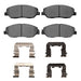 Disc Brake Pad Dynamic Friction 1310-1384-01