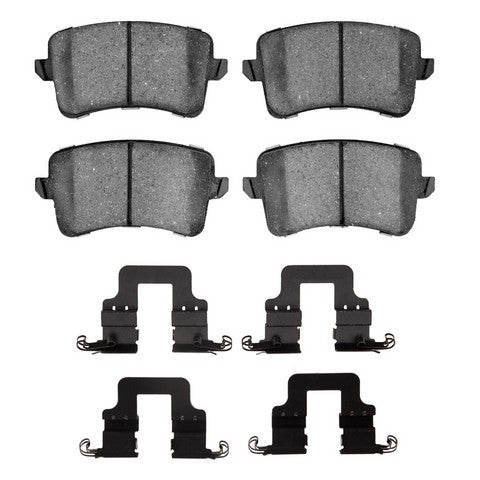 Disc Brake Pad Set Dynamic Friction 1600-1386-01