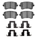 Disc Brake Pad Set Dynamic Friction 1600-1386-01