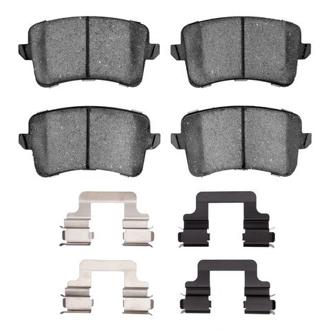 Disc Brake Pad Set Dynamic Friction 1600-1386-02