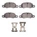 Disc Brake Pad Set Dynamic Friction 1552-1389-01